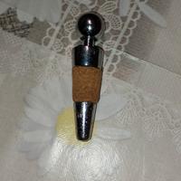 Tappo Vino Acciaio/Sughero 