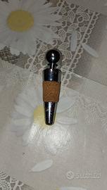 Tappo Vino Acciaio/Sughero 