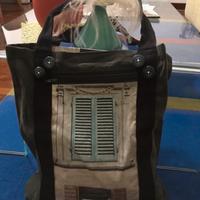 Borsa artigianale in cotone- Sartoria Creativa