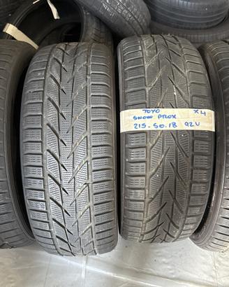 gomme usate 2155018 Winter TOYO - Snowprox 5943 - 