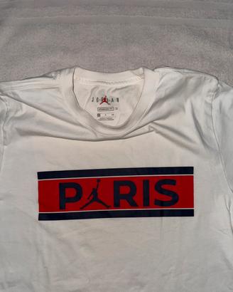 T-shirt Jordan PSG bianca