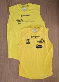 Canottiere tecniche running L e S givova la Corsa 