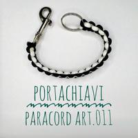 Portachiavi Paracord intrecciato Art.11-12