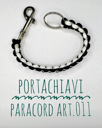 Portachiavi Paracord intrecciato Art.11-12