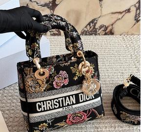 Borsa con ricamo DIOR