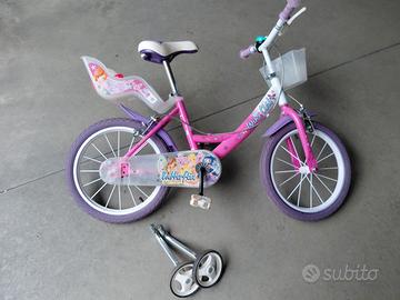 Bicicletta Winx Club Butterflix 16" con rotelle