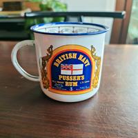 Mug in smalto Pusser’s Rum - British Navy 