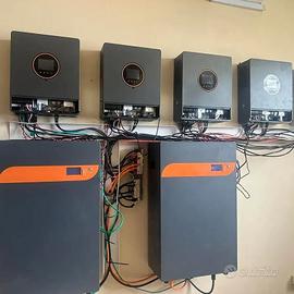 10kw batteria Litio kit 6kw fotovoltaico impianto