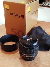 Obiettivo Nikon AF-S Nikkor 50mm f/1.8 G