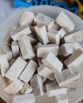 Tessere per mosaico in marmo