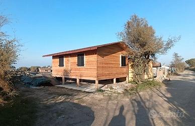 Capanno da pesca nuovo con cavana 100% quote