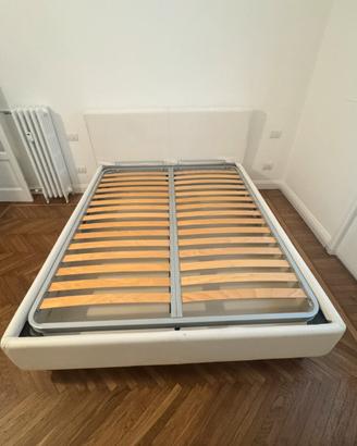Struttura Letto  con contenitore + rete 160x200