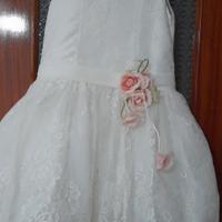 abito da comunione bianco