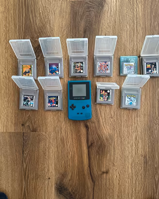 Game boy color  e lotto playstation + giochi