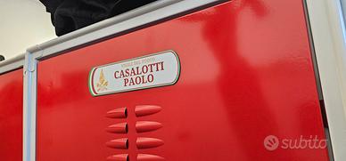 eRtichetta nome Armadietto Vigili del Fuoco. Targa