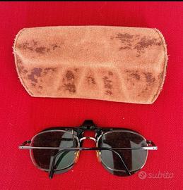 Occhiali Persol 2074 vintage con clip sole ribalta
