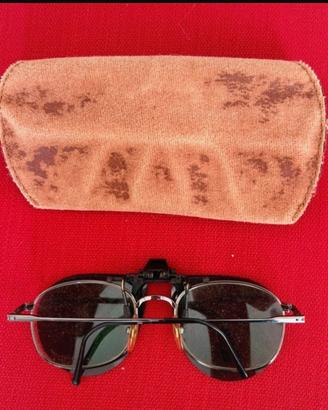 Occhiali Persol 2074 vintage con clip sole ribalta