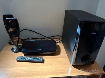 LG 2.1 DVD home cinema system HT33S home theatre