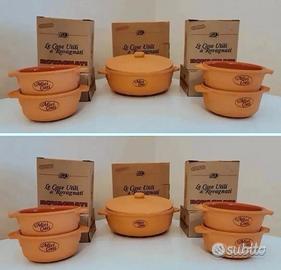 Set in Terracotta di Albisola NUOVI 