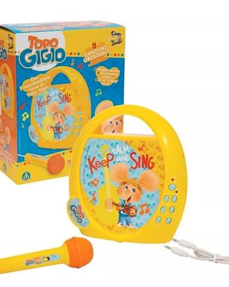 TOPO GIGIO CANTA TU GIOCHI PREZIOSI NUOVO