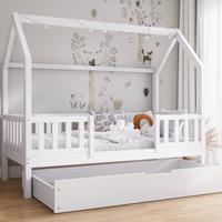 Letto a capanna con cassetto estraibile