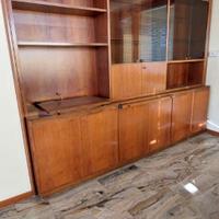 Libreria in legno noce