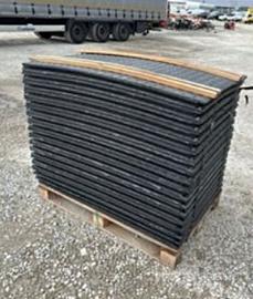 Piastre per passaggio escavatore