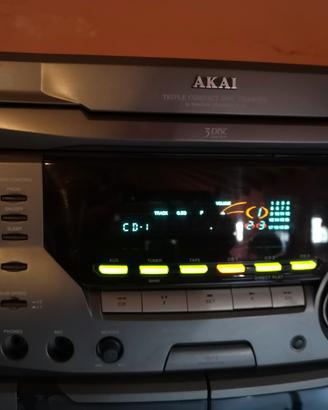 stereo akai +stereo kenwood