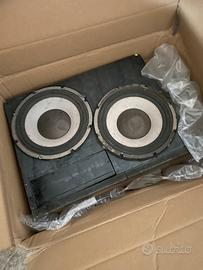 Cassa subwoofer due 25 speaker