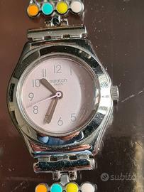 Orologio ragazza Swatch originale con doppio cintu