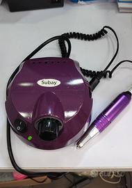 Fresa per unghie col. viola con scatola