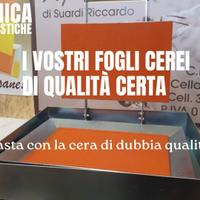  Pressa fogli cerei Apitecnica°
