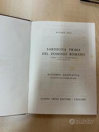 Libri Sardegna prima del dominio romano - PAIS E.