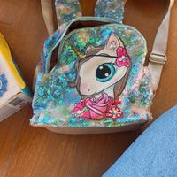 Zaino con paillettes