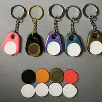 Portachiavi moneta carrello supermercato (kit)