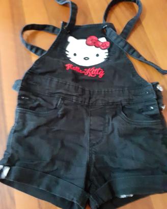 Salopette hello kitty