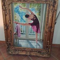 Cornice in legno intarsiata