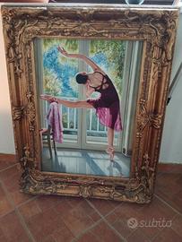 Cornice in legno intarsiata