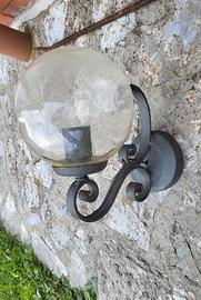 3 Applique da esterno  - info in descrizione