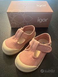 Scarpe in tela canvas Igor taglia 22