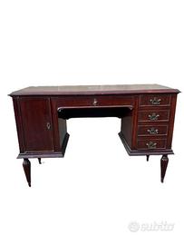 PICCOLO SCRITTOIO PRIMI DEL '900 RIVESTITO IN NOCE