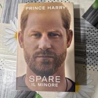Libro  principe Harry, “spare” il minore.