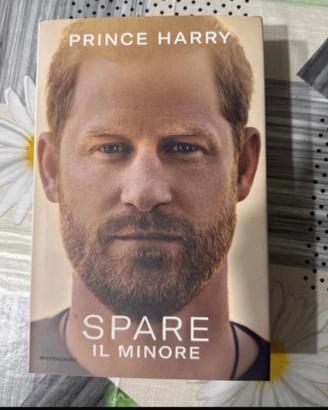 Libro  principe Harry, “spare” il minore.