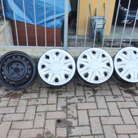 Cerchioni da 15" 5 bulloni, fiat 16 o suzuki