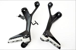 Kawasaki Ninja 500 25 26 pedane passeggero