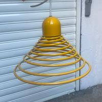 Lampadario vintage anni 80 in stile memphis design