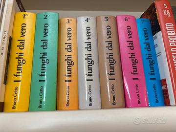 collana completa " I funghi dal vero" -