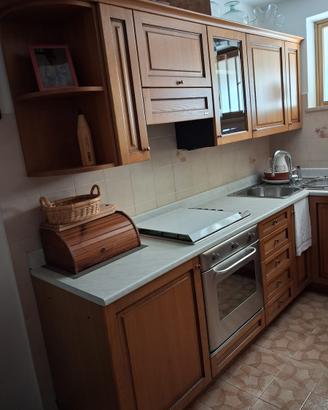 Cucina legno rovere
