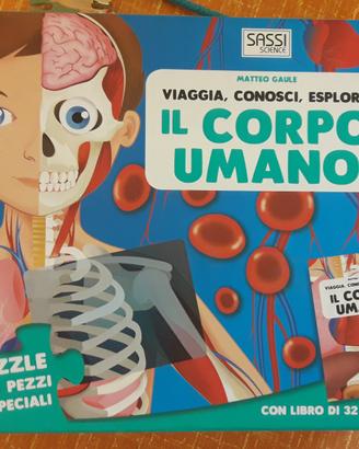 puzzle rompicapo corpo umano