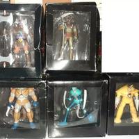 Lotto 5 Modellini Robot nemici Go Nagai collection